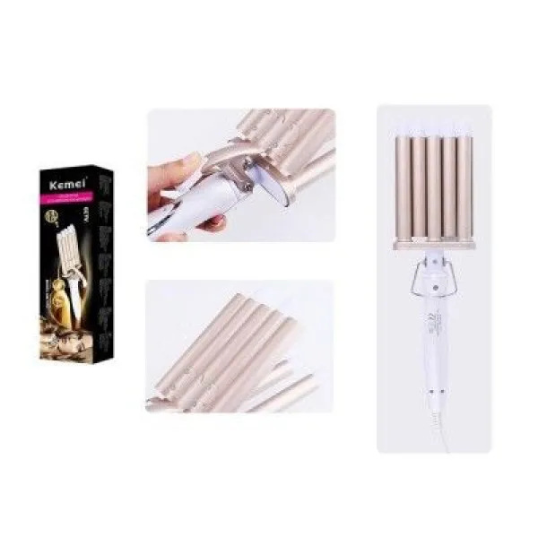 Kemei KM-1110 Ψαλίδι Μαλλιών για Κυματιστά Μαλλιά 45W