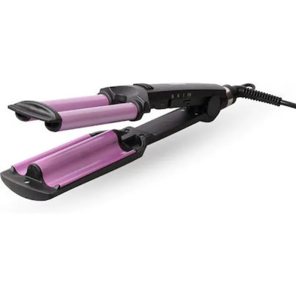 Kemei Perfect Curl Ψαλίδι Μαλλιών για Κυματιστά Μαλλιά KM-2022 ΡΟΖ