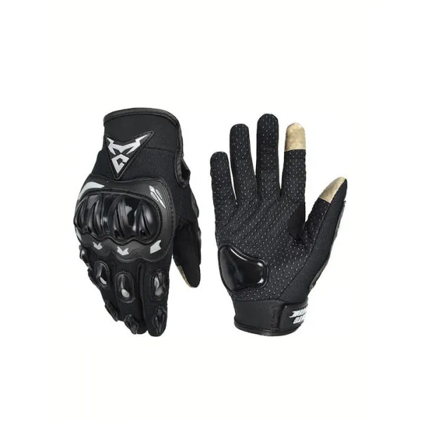 MotoCentric Ανδρικά Γάντια Μηχανής MC-010 Μαύρα