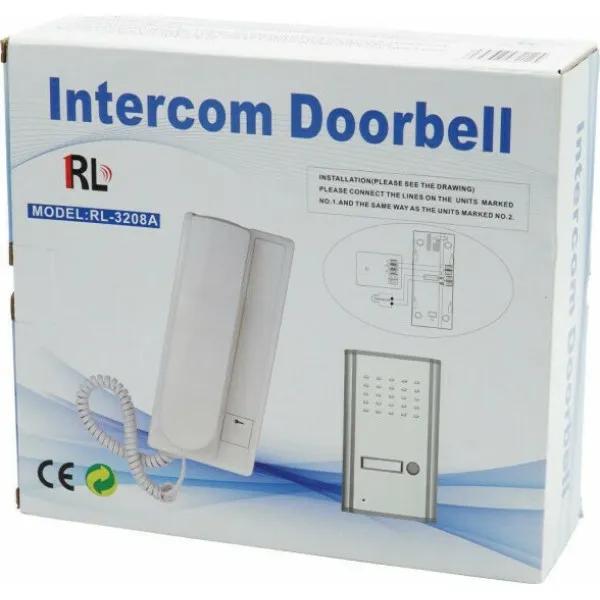 Complete Intercom System with Outdoor and Indoor Unit RL-3208A
