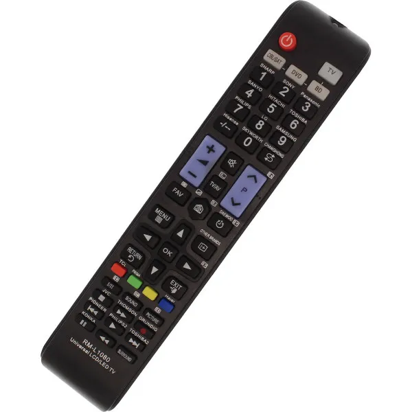 Universal remote control for TVs CD-DVD Players and digital receivers RM-L1080 Black