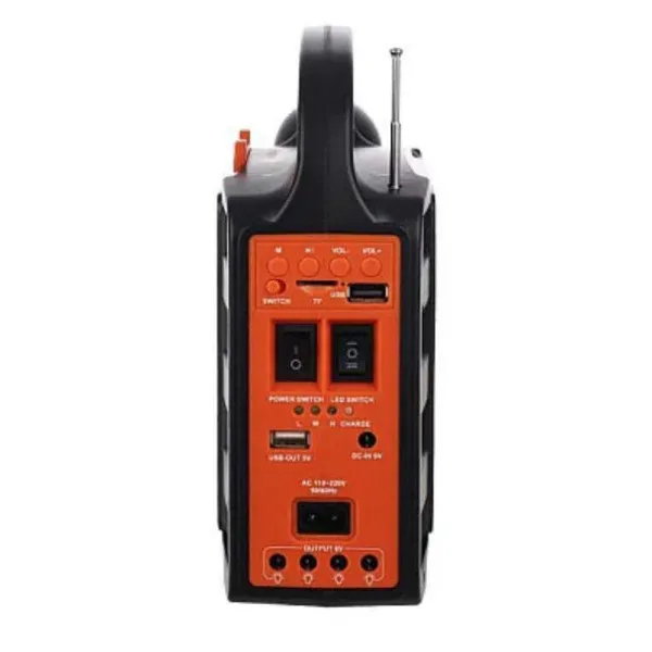 Αυτόνομο κιτ ηλιακού πάνελ με διαχύτη 3 λαμπτήρες 9V - 3.5W EP-396