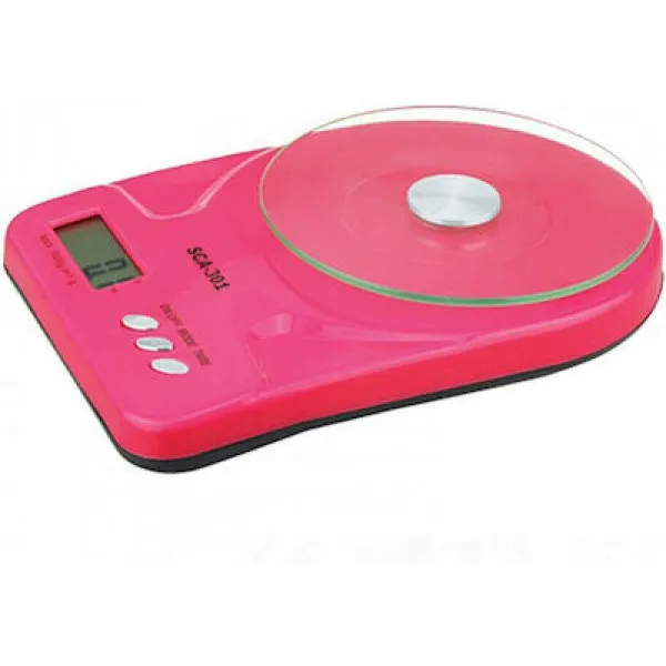 Ψηφιακή Ζυγαριά Κουζίνας 1gr/7kg SCA-301 Φούξια