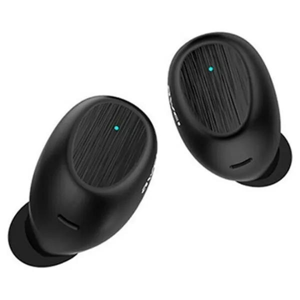 Awei T55 In-ear Bluetooth Handsfree Ακουστικά με Θήκη Φόρτισης Μαύρα