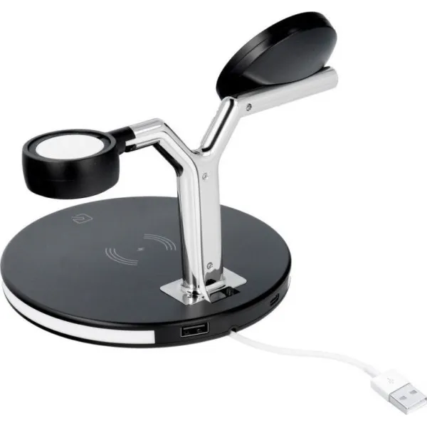 WIRELESS CHARGER 3 IN 1 QI PAD 25W X970 WIRELESS MAGSAFE X-970.BLACK