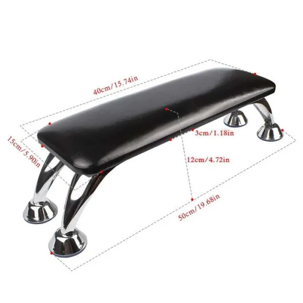 Ανοξείδωτο Αντιολισθητικό Μαξιλάρι Μανικιούρ και Πεντικιούρ με Χώρhttps://mohicans.gr/admin/#tab-dataο Υποδοχής για Φουρνάκι ZC-019 Μαύρο