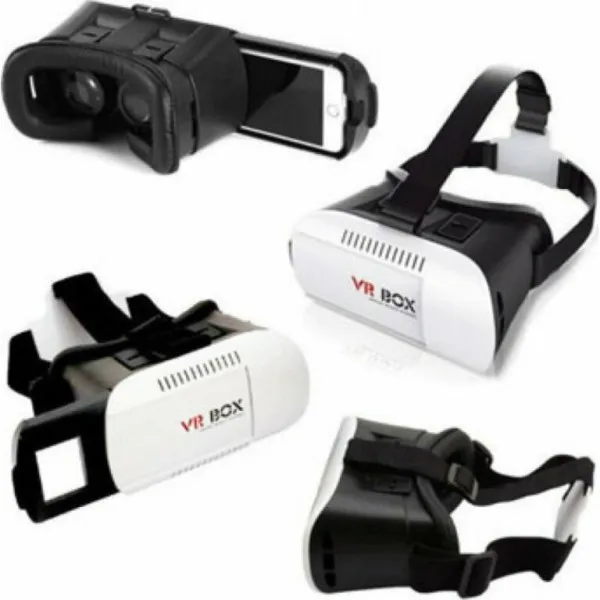3D Γυαλιά Εικονικής Πραγματικότητας VRBOX V2.0 για Κινητά εώς 6 με Bluetooth Χειριστήριο ZY-912 Λευκό