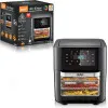 Air Fryer Φούρνος 1700W 12lt 32X32X38cm Raf R.5293 Μαύρο