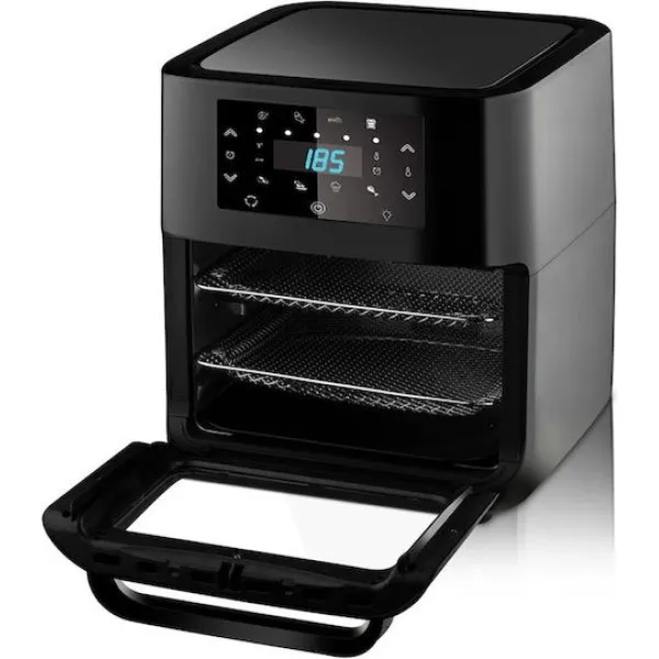 Air Fryer Φούρνος 1700W 12lt 32X32X38cm Raf R.5293 Μαύρο