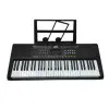 Ηλεκτρονικό Πιάνο με 61 Πλήκτρα και Μικρόφωνο MS-6105 Μαύρο