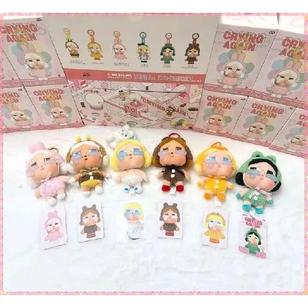 Λούτρινο Crybaby Crying Again Σειρά Blind Box Βινυλίου Κούκλα προσώπου Μπρελόκ Κρεμαστό 1440-28763