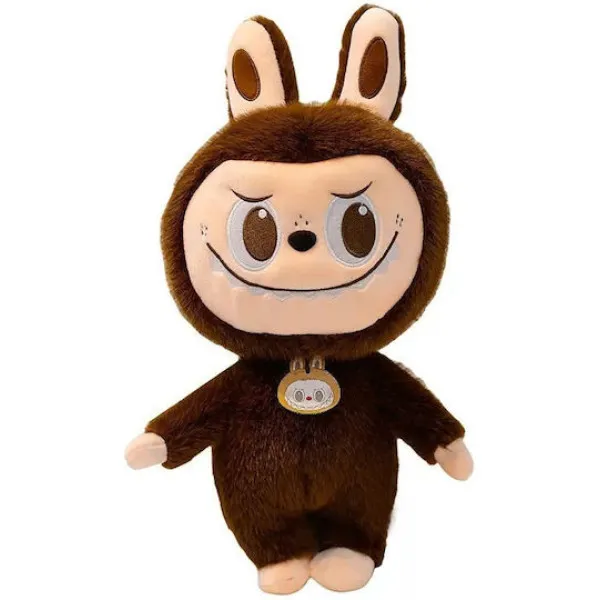 Λούτρινο Labubu 60cm 1440-299-1 Καφέ