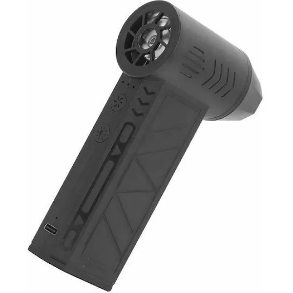 Mini Jet Fan Ασύρματος Φυσητήρας Χειρός 3 Ρυθμιζόμενος Ταχύτητες 130000 Rpm SE-251 Μαύρο