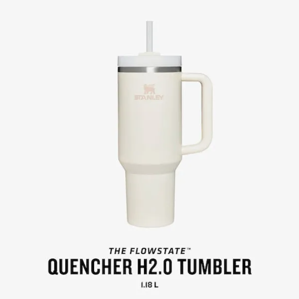 Παγούρι Stanley Quencher H2.0 Flowstate Tumbler 40 OZ 1.18L 70362-2 Μπεζ