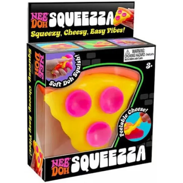 Παιχνίδι Schylling Needoh Squeezza Pizza Antistress 8cm NAB25300-1