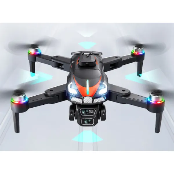 Πτυσσόμενο Drone Με Κάμερα, RGB Φωτισμό & Χειριστήριο Με Οθόνη XF620
