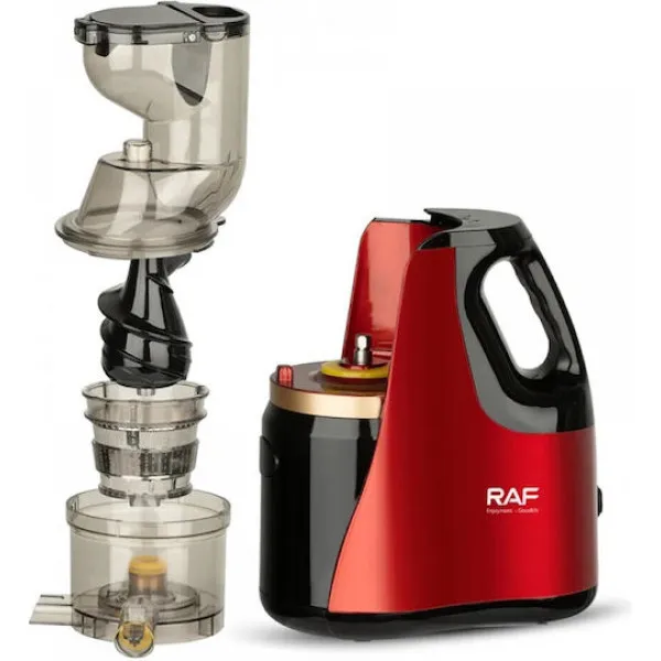 Raf Αποχυμωτής Αργής Σύνθλιψης 250W R2831.R Κόκκινος