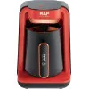 Raf Μηχανή Ελληνικού Καφέ 500W με Χωρητικότητα 280ml R.147R Κόκκινη