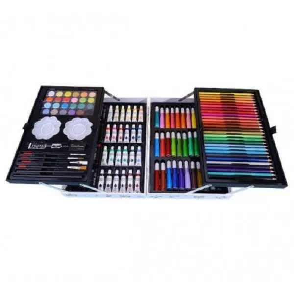 Σετ Ζωγραφικής σε Βαλιτσάκι με Ζωάκια 145τμχ 78-1