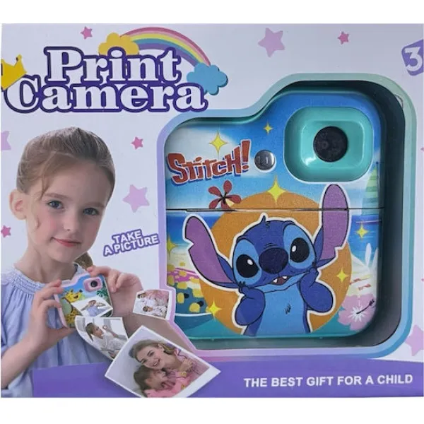 Stich Compact Φωτογραφική Μηχανή με Θερμική Εκτύπωση 60666-1 Μπλε