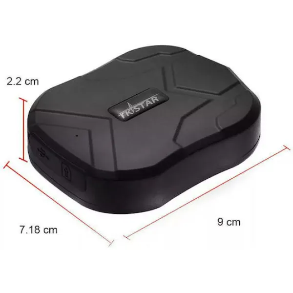 Tkstar GPS Tracker TK905 GSM / LBS για Φορτηγά / Αυτοκίνητα / Μηχανές Αδιάβροχο IP65