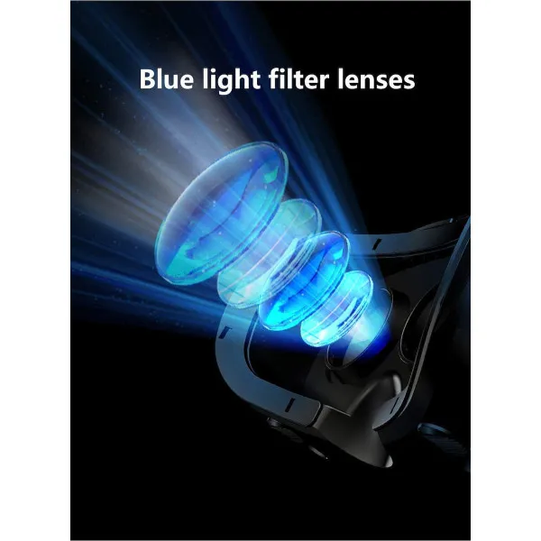 VRG Pro VR Headset για Κινητά από 5" έως 7" VR-666 Μαύρο