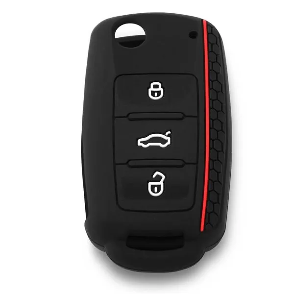 Θήκη/κάλυμμα σιλικόνης κλειδιού αυτοκινήτου 3 πλήκτρα XW-35