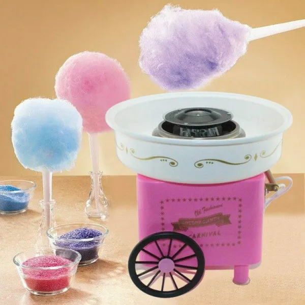 Μηχανή για Μαλλί της Γριάς Cotton Candy Maker YS-4 Ροζ