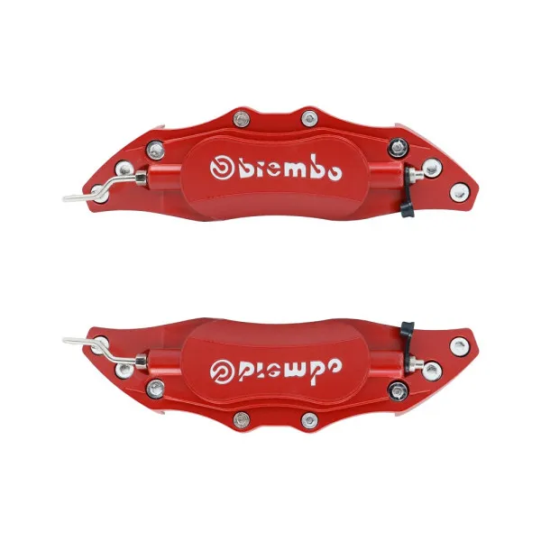 Διακοσμητικά Καπάκια Δαγκάνας Φρένων 25cm Σετ 2τμχ JN-1471-44 Κόκκινα