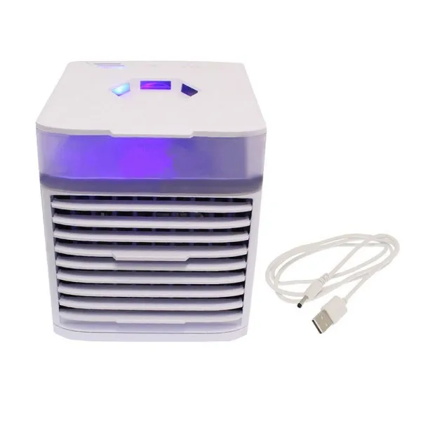 Φορητό Mini Air Cooler - Κλιματιστικό USB με LED Φωτισμό