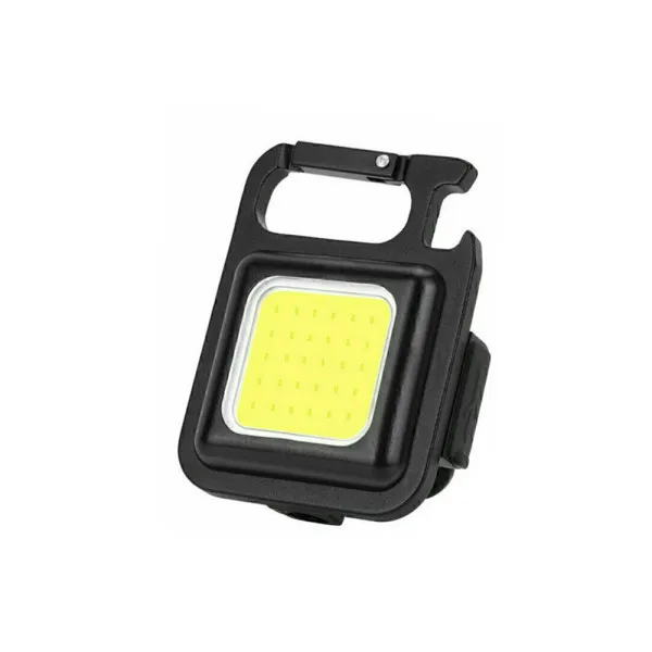 Mini Επαναφορτιζόμενος Φακός LED COB με Μπρελόκ 6W 800LM IPX4