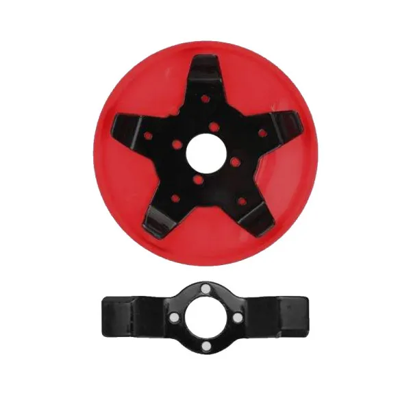 Κυρτός Δίσκος Χορτοκοπτικού με 5 Δόντια 14516-3-1 Μαύρος-Κόκκινος