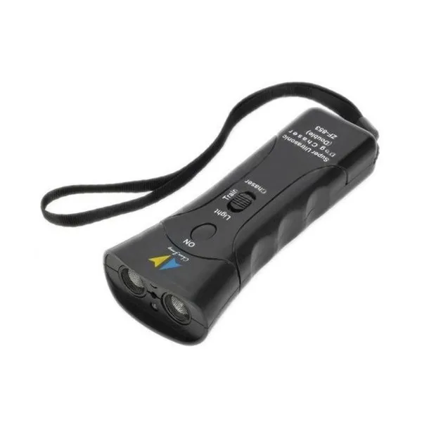 Συσκευή Απώθησης και Εκπαίδευσης Σκύλων με Υπερήχους ZF-853 Μαύρη