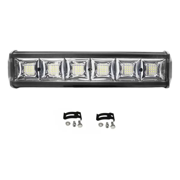 LED Αδιάβροχη Μπάρα Αλουμινίου 12V-24V 30cm 162W 54 SMD IP68 12960LM 6000K OYQP-0027