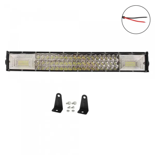 LED Αδιάβροχη Μπάρα Αλουμινίου 12V-24V 78cm 405W 153 SMD IP68 32400LM 6000K OYQP-0039