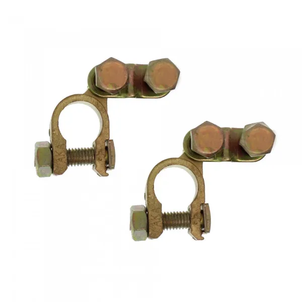 Σετ Πόλοι Μπαταρίας 12V - 24V XM-W10543-2 Χρυσό