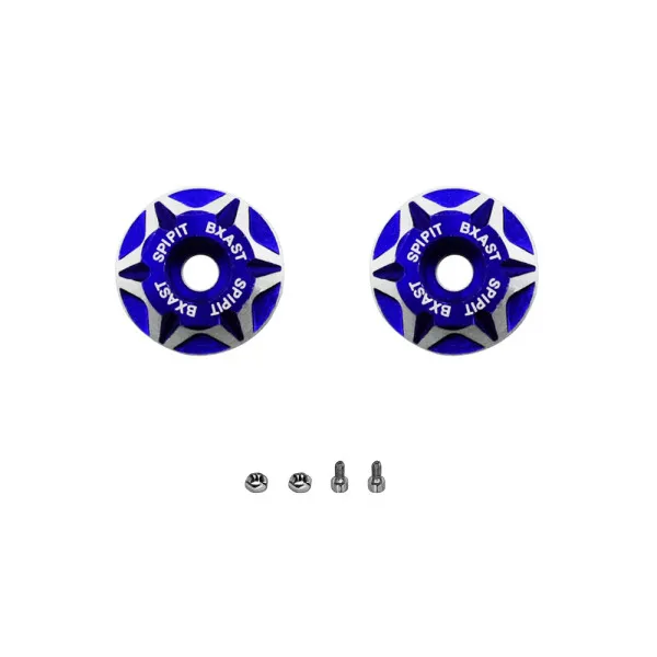 Universal Διακοσμητικές Βίδες Μοτέρ και Σκελετού Μοτοσυκλέτας Φ30 XM-W14150-1 2 τμχ Μπλε