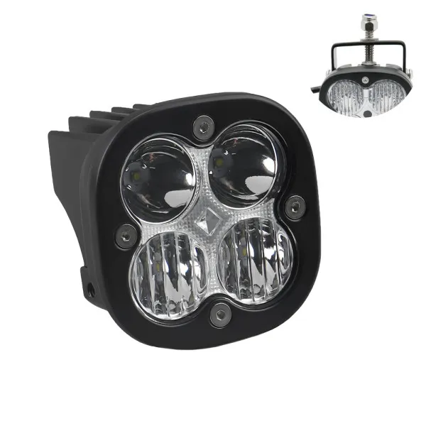 LED Αδιάβροχος Προβολέας Αλουμινίου με 2 Λειτουργίες 12V-24V 8cm 20W 5 SMD IP68 1600LM 6000K OYQP-0061