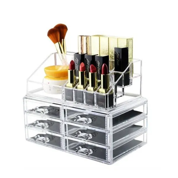 Θήκη Οργάνωσης Καλλυντικών - Μπιζουτιέρα Σετ 2τμχ CX - 106