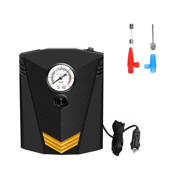 Τρόμπα Αυτοκινήτου για Λάστιχα με Διακόπτη και Φακό 12V 120W 150PSI BS-3634 Μαύρο