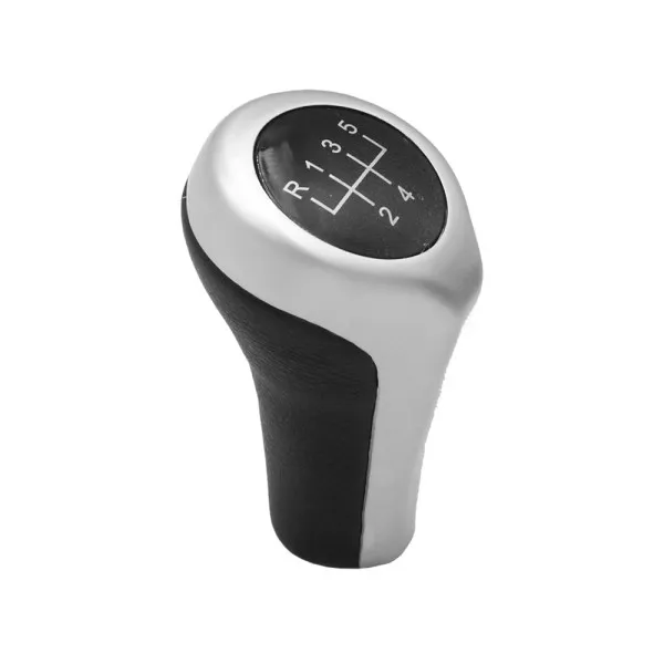 Πόμολο - Λεβιές Ταχυτήτων Αλουμινίου universal HW-0045 Μαύρο - Ασημί