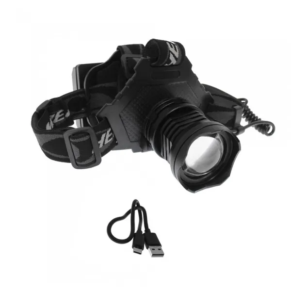 LED Επαναφορτιζόμενος Αδιάβροχος Φακός Κεφαλής 1000LM με 5 Λειτουργίες Ψυχρό Λευκό BL-T70