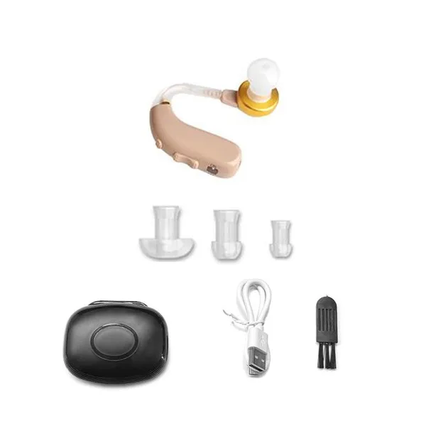 Ακουστικό Βαρηκοΐας Επαναφορτιζόμενο με Φίλτρο Θορύβου TULUS XB-202