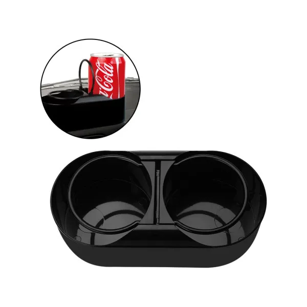 Ποτηροθήκη Αυτοκινήτου 2 Θέσεων με Αυτοκόλλητη Ταινία Carsun LA-306