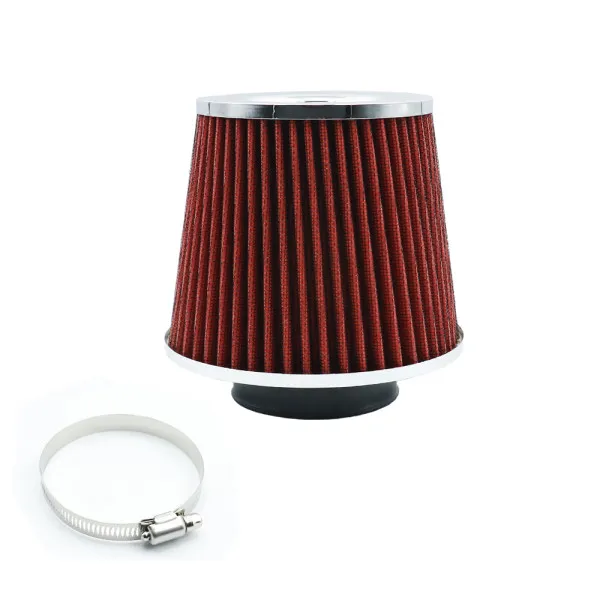 Φιλτροχοάνη Ελευθέρας Κωνική 160 x 155 x 118mm LQ0028 Κόκκινο - Ασημί