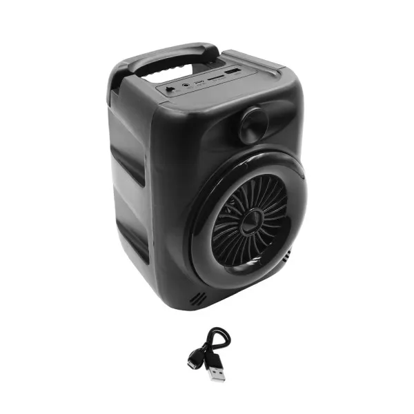 Φορητό Ασύρματο Ηχείο 3" Bluetooth FM, USB, TF, AUX 15W με TWS BT-1819 Μαύρο