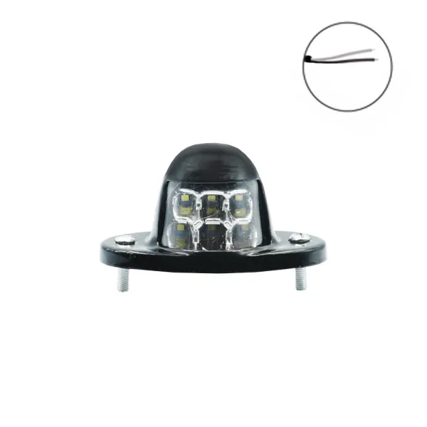 LED Πλευρικό Φως Όγκου Αυτοκινήτου - Φορτηγού - Σκάφους 12V - 24V IP66 Λευκό 1 τμχ