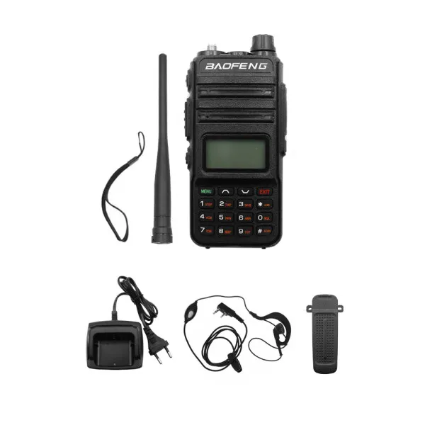 Ασύρματος Φορητός Πομποδέκτης VHF - UHF 5W BAOFENG BF-P898 Μαύρο 1 τμχ