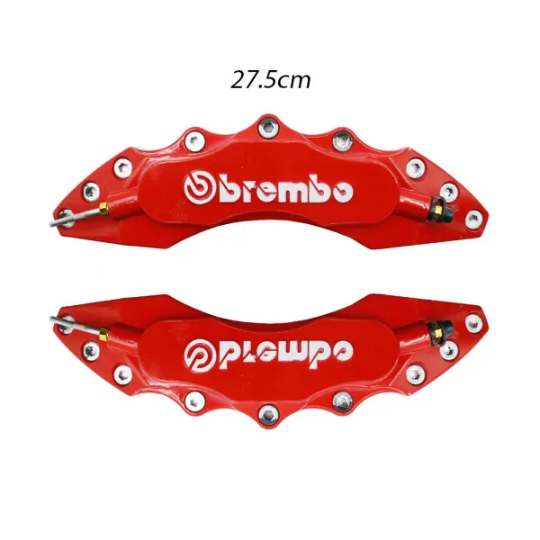 Διακοσμητικά Καπάκια Δαγκάνας Φρένων 27.5cm Σετ 2τμχ JN-1471-19 Κόκκινα