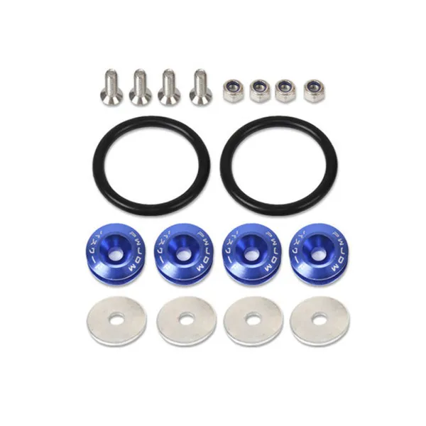 Κλιπ Συγκράτησης Προφυλακτήρα 4τμχ Μπλε HW-0014